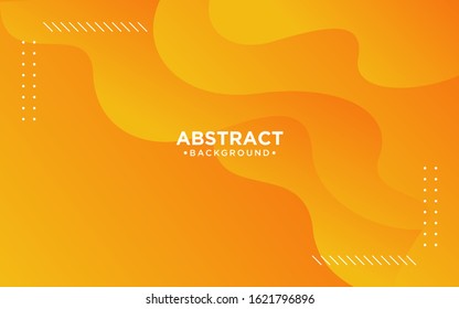 Modern vector templates. Abstract 3D background with orange. Can be used for posters, placards, brochures, banners, web pages, headers, covers and more. 