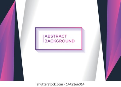 Modern vector templates. Abstract background with overlap.