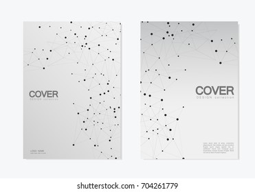 Modern vector templates brochure cover design