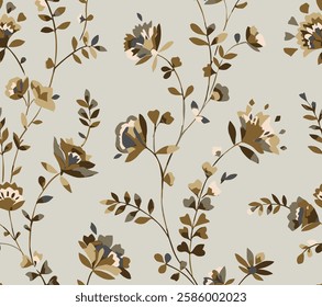 Modern vector textile design, all over seamless pattern wrapping paper design, digital image printing factory 