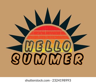 Modern vector t-shirt design for men and women.