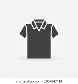 Modern vector t-shirt icon or symbol