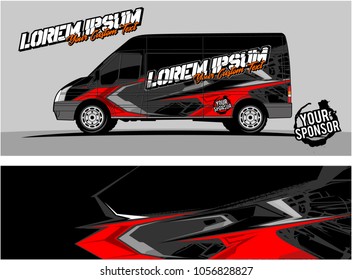 modern vehicle graphic kit. Abstract racing background for car, truck, van, boat wrapping decals. can be used for other background graphic needed too. 
