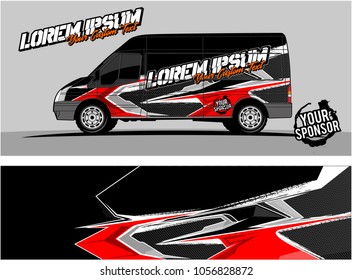 modern vehicle graphic kit. Abstract racing background for car, truck, van, boat wrapping decals. can be used for other background graphic needed too. 
