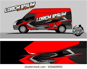 modern vehicle graphic kit. Abstract racing background for car, truck, van, boat wrapping decals. can be used for other background graphic needed too. 
