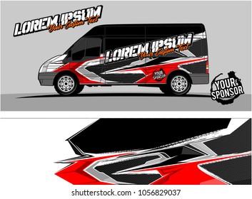 modern vehicle graphic kit. Abstract racing background for car, truck, van, boat wrapping decals. can be used for other background graphic needed too. 
