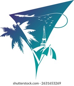 A modern and versatile collection of tourism icon, perfect for travel agencies, vacation planners, websites, and promotional materials.