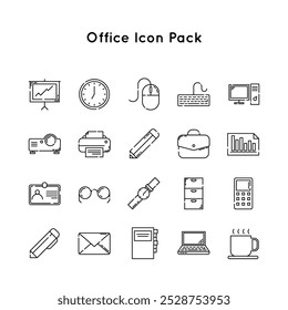 Modern, versatile icon pack featuring clean, minimal designs. Perfect for apps, websites, and branding projects. Includes a wide range of icons for business, communication, technology, and everyday us
