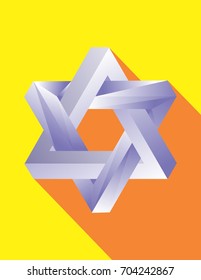 The modern version of the star of David