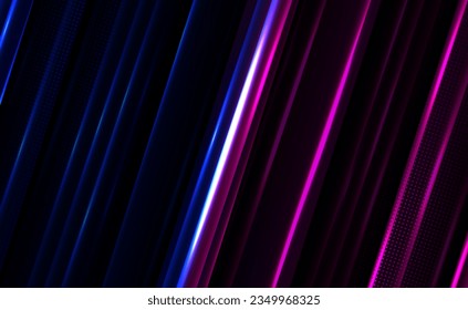 Modern versus background with rays effects.