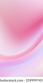 modern Vertical abstract background with flowing pink texture.