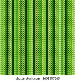 Modern vertical stripes knit texture geometric vector seamless. Rug knit tricot  fabric print. Nordic style seamless knitted pattern. Abstract xmas wallpaper.