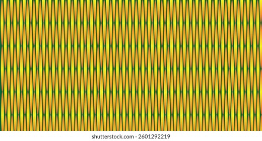 Modern vertical stripes on a golden gradient background.