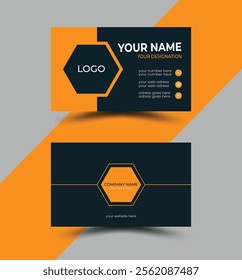 modern and very creative business card design template