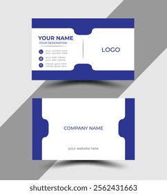 modern and very creative business card design template