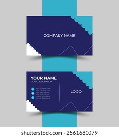 modern and very professional business card design template