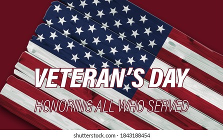 Modern Veterans Day Celebration Background Header Banner. America, graphic