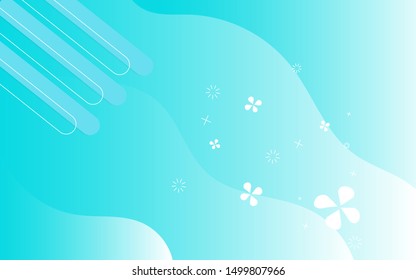 modern vibrant abstract gradient memphis style background vector eps 10