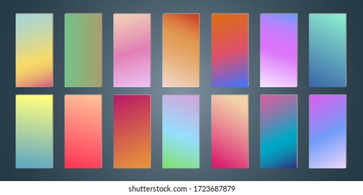 Modern vibrant gradient background. Creative template for design, cover, banner, poster, mobile app