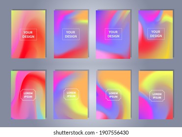 Modern vibrant gradient background. Creative template for design, cover, banner, poster, mobile app