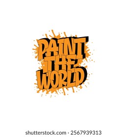 "Modern, vibrant, minimalist, creative, trendy T-Shirt Design.