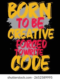 "Modern and vibrant t-shirt design in clean vector format, ideal for fashion labels, merch collections, and print-on-demand platforms. This eye-catching layout is perfect for youth apparel and streetw