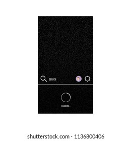 Modern video streaming app interface mock up