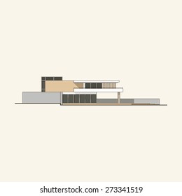 Modern villa