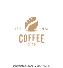 modern vintage coffee shop labels. vector illustration