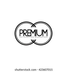 modern vintage logo template theme vector art illustration