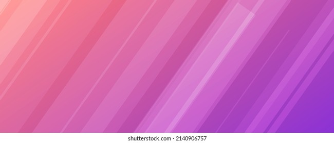 Modern violet gradient backgrounds with lines. Header banner. Bright geometric abstract presentation backdrops. Vector illustration