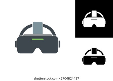 Modern virtual reality headset design symbolizing advanced digital experiences, immersive gaming, and future technological innovation in augmented and simulated environments