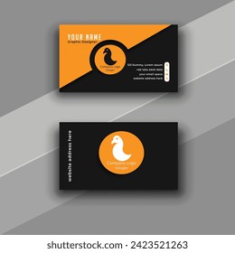 Modern visiting card design ideas, template