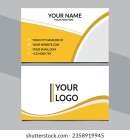 modern visiting card design template