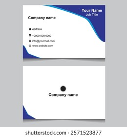 modern visiting card design template