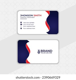 Diseño moderno de plantillas de tarjetas de visita