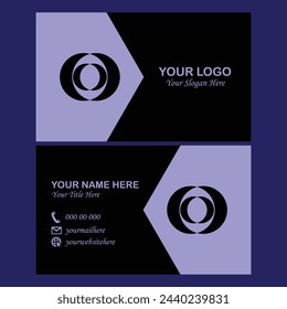 Modern Visiting Card Template Design