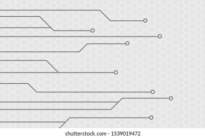 modern  Visualization
technology.Abstract grey background with technology circuit board texture.Communication and engineering concept..Technology Background. digital template, Vector illustration