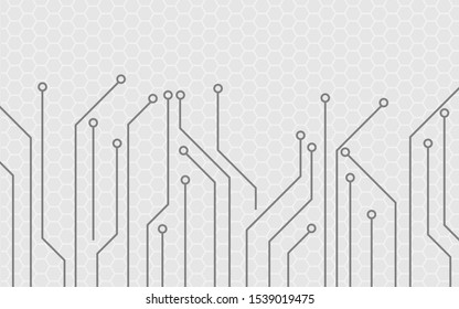 modern  Visualization
technology.Abstract grey background with technology circuit board texture.Communication and engineering concept..Technology Background. digital template, Vector illustration