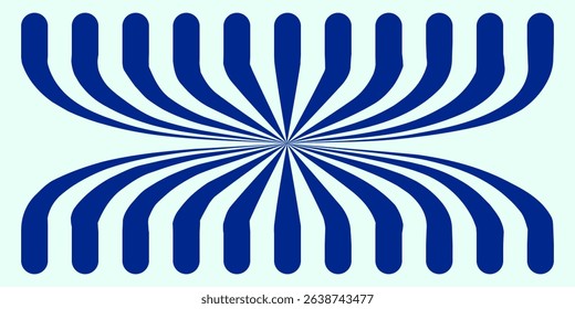 Modern wall art with organic irregular geometric shapes. Minimalistic image for creative design in style retro. Vector illustration
