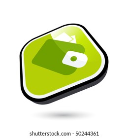 modern wallet sign