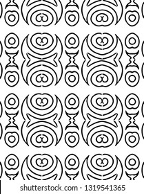 Modern wallpaper decorative shape pattern design