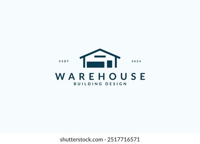 modern warehouse building logo design vector ideas. vintage warehouse icon logo vector design template with simple, elegant and luxury styles