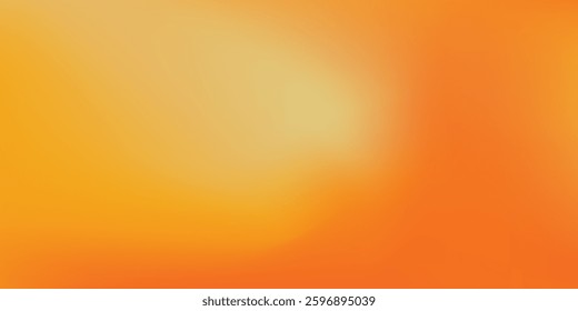 Modern water color orange gradient vector background cloud abstract simple art