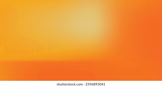 Modern water color orange gradient vector background cloud abstract