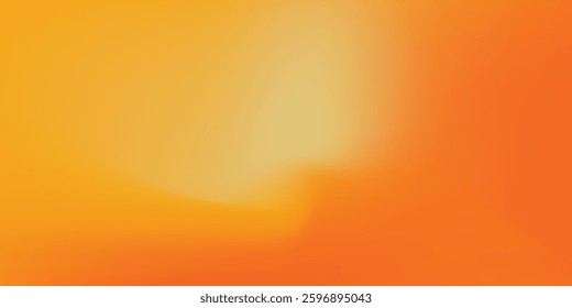 Modern water color orange gradient vector background cloud abstract simple
