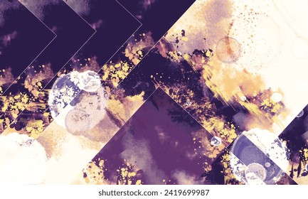 Modern watercolor abstract art. artistic Textured background.