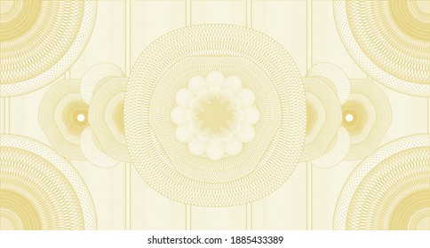 Modern watermark. wavy subtle curves. Vector illustration. Complex design. 