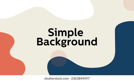 Modern Wave Abstract Background Design, for your presentation, promotion, cover, poster. Editable Eps 10