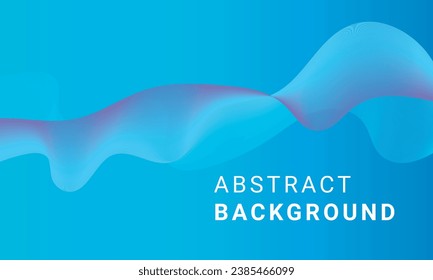 Modern wave abstract gradient style background	